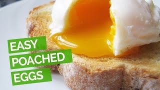 Easy Poached Eggs No Vinegar [upl. by Joleen]