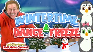 Wintertime Dance and Freeze  Jack Hartmann [upl. by Rinna399]