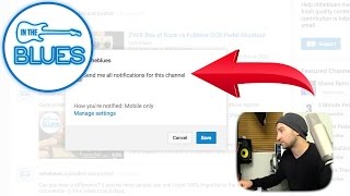 Setting YouTube Live Stream Alerts amp Channel Notifications [upl. by Robbi]