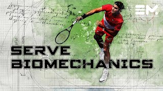 Tennis Serve Biomechanics  Serve Technical Analysis  EM Tennis [upl. by Anastas]