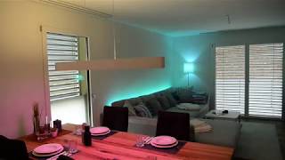 Philips Hue Ensis  Light amp Color Demo  Ceiling Lamp  Licht amp Farben Test [upl. by Januarius]