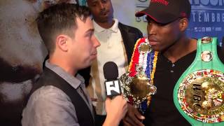 Adonis Stevenson Interview Ahead of Title Defense Against Tavoris Cloud [upl. by Betz]