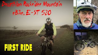 Decathlon Rockrider Mountain eBike EST 520  First Ride [upl. by Anua]