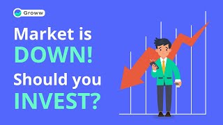 Market Today Why Market is Down  Should you Invest in Stocks When Market is Down  Stock Market [upl. by Sedecram]