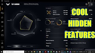 ASUS TUF ARMORY CRATE hidden features how to controll fan speed amp noise gaming laptop AMD Ryzen4800H [upl. by Darline444]