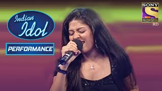 Sunidhi ने दिखाया Beedi पे अपना जलवा  Indian Idol Season 3 [upl. by Wylen]