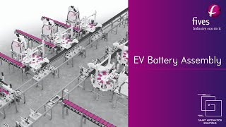 Automation Industry leading solution for EV Battery pack assembly [upl. by Marney]