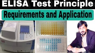 ELISA Test  Elisa Principle  Elisa Requirements and Application [upl. by Durant]