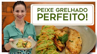 Peixe Grelhado Perfeito  Tilápia Padrão MASTERCHEF [upl. by Adlei509]