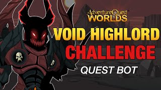 AQW VOID HIGHLORDS CHALLENGE QUEST BOT  GRIMOIRE 38 [upl. by Vine]