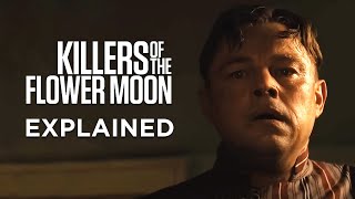 KILLERS OF THE FLOWER MOON Ending Explained Full Movie Breakdown [upl. by Natsuj279]