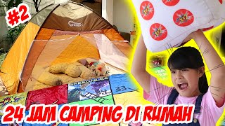 24 JAM CAMPING KEMPING DI DEPAN RUMAH PART 2  Vlog Drama Lucu  CnX Adventurers [upl. by Louis889]