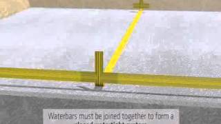 SikaWaterbars Joint Waterproofing Solution [upl. by Lias]