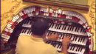 Bob Castle plays Wurlitzer Theatre Organ in Denver home [upl. by Marden]