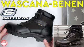 Skechers Wascana Benen Review Skechers Tactical Boots Review [upl. by Yruy]