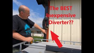 Free Water Downspout Diverter System [upl. by Aikahc]