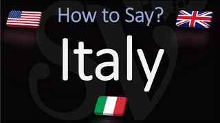 How to Pronounce Italy CORRECTLY [upl. by Artemus]