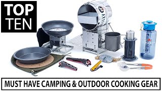 Top 10 Bushcraft Camping amp Outdoor Innovations Cooking With Fire [upl. by Menedez885]