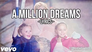 The Greatest Showman  A Million Dreams Reprise Lyric Video HD [upl. by Gunter]