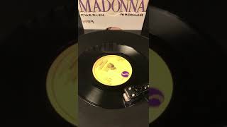 Madonna Cherish  Vinyl 45  From 1989 [upl. by Nonnahc]