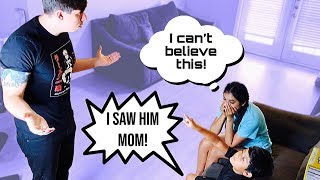 STEP DAD HAS ANOTHER GIRLFRIEND Telling My Mom To See How She Would React [upl. by Aneral]