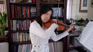 Gavotte by J S Bach for violin Suzuki Bk 5 [upl. by Anom137]