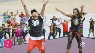 Gianluca Vacchi ft Sebastián Yatra  LOVE  Zumba® Choreography [upl. by Ailimaj]