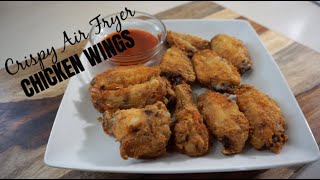 HOW TO Air Fry Crispy Chicken Wings  NINJA FOODI RECIPES [upl. by Colbert]