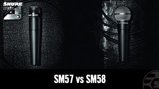 Shure in 60 Seconds  The SM57 v The SM58 [upl. by Nitin]