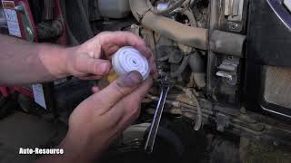 Mahindra Tractor  How to replace Fuel Filter [upl. by Favian]