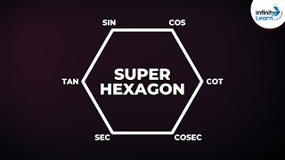 Super Hexagon for Trigonometric Identities  Trigonometry  Infinity Learn [upl. by Delanos]