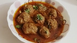 Mutton Kofta Curry Recipe  Indian style Mutton Kofta Recipe  Easy Kofta Recipe [upl. by Ravi]