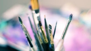 How to Clean Oil Paint Brushes [upl. by Krystin]