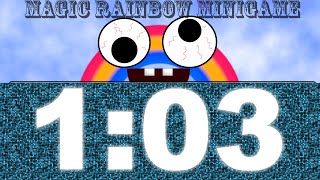 Chicas Magic Rainbow Minigame  Deathless Victory in 103 [upl. by Eillat]