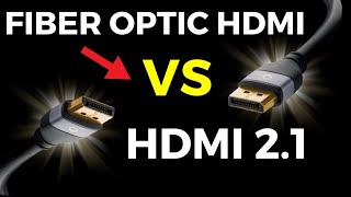 Fiber Optic Hdmi Vs Hdmi 21 RealWorld Test Cable Creation Review [upl. by Arihsa]