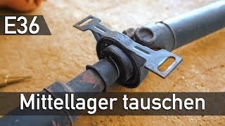 Mittellager austauschen  E36 TAZ [upl. by Delly149]