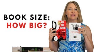 How Big Will My Book Be Includes book size examples [upl. by Rozanne538]