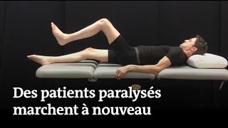 Des patients paralysés marchent à nouveau [upl. by Edialeda]