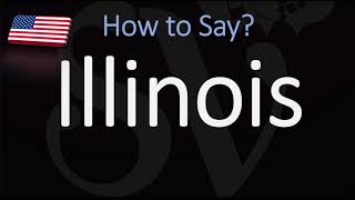 How to Pronounce Illinois  US State Name Pronunciation [upl. by Anabal303]