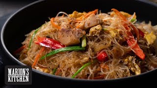 Thai Stirfried Glass Noodles  Marions Kitchen [upl. by Hyacinthie353]