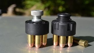 Speed loaders for revolvers Safariland vs HKS [upl. by Worsham]