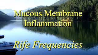 Mucous Membrane Inflammation Rife Frequencies [upl. by Ahsait16]