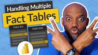 Handling MULTIPLE fact tables in Power BI [upl. by Eulalia617]