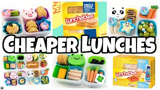 WAY CHEAPER DIY LUNCHABLES  Back To School Lunch Ideas [upl. by Lennox]