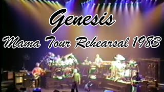 Genesis  Mama Tour Rehearsal 1983 AI Upscaled 50FPS [upl. by Odlaniger193]