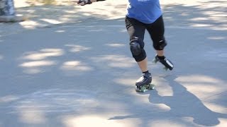 How to Turn from Backward to Forward  RollerSkate [upl. by Tenrag]