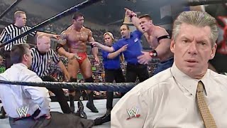 Retro Ups amp Downs From WWE Royal Rumble 2005 [upl. by Annatnom]