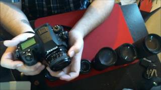 Manual lens on Pentax  Tutorial [upl. by Jamille]