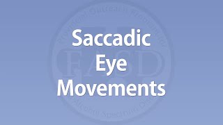 Vestibular amp Concussion Exercise  Saccade Level 12 [upl. by Acima669]