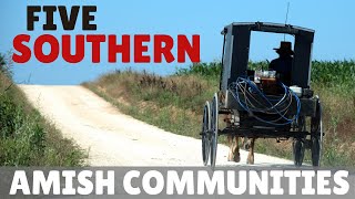 5 Amish Communities in the South [upl. by Thanh313]